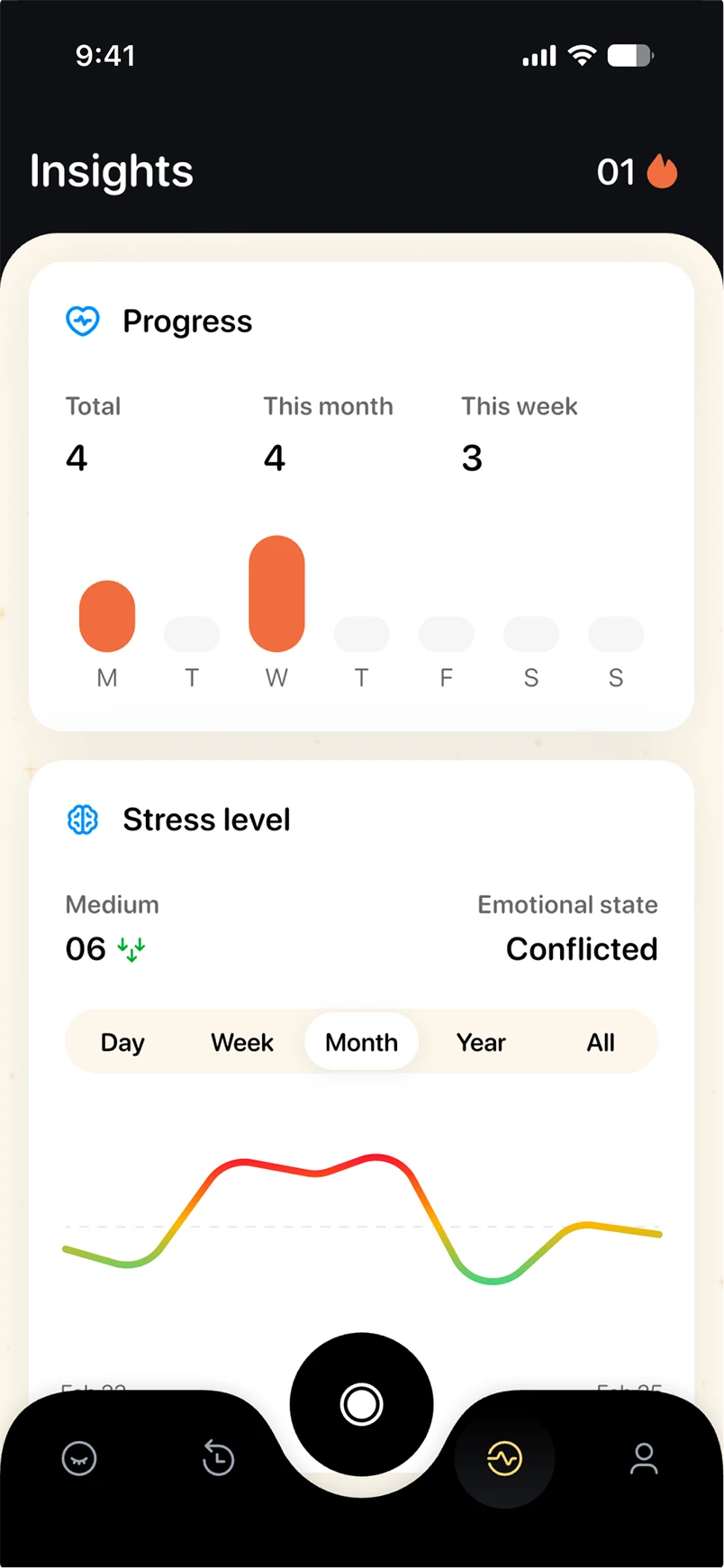 Dreamlab app — screen seven