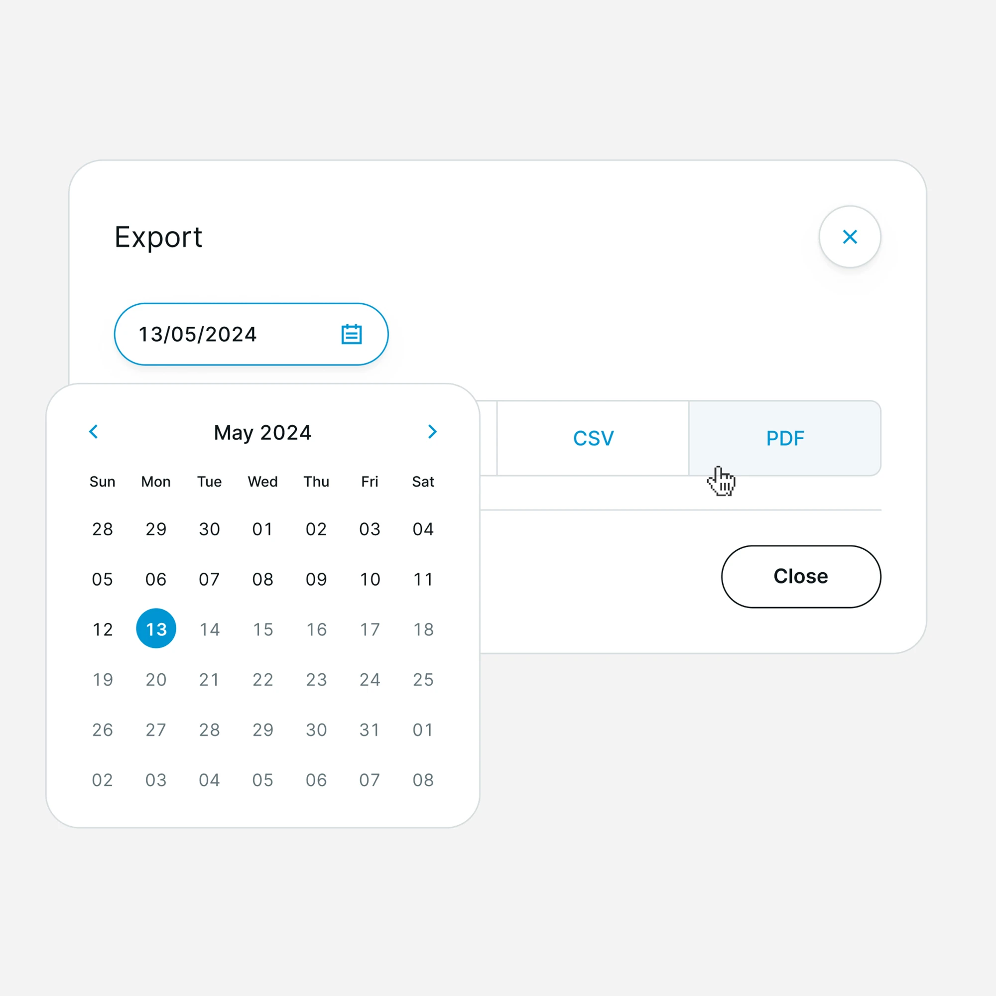 DEGIRO — design system detail two